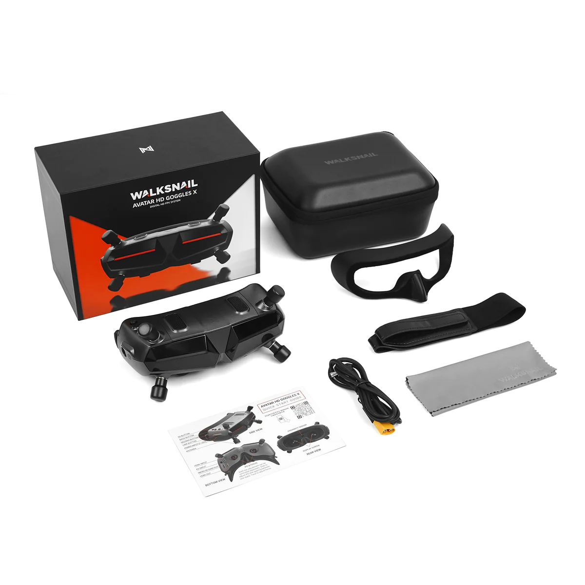 Kacamata FPV CADDX Walksnail A - Walksnail Avatar Hd Goggles X ulasan dan harga